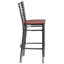 Tabouret de bar en métal «X»-101610171