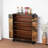 Classic Solid Wood Locker Shoes 30 Pair Shoe Storage Cabinet