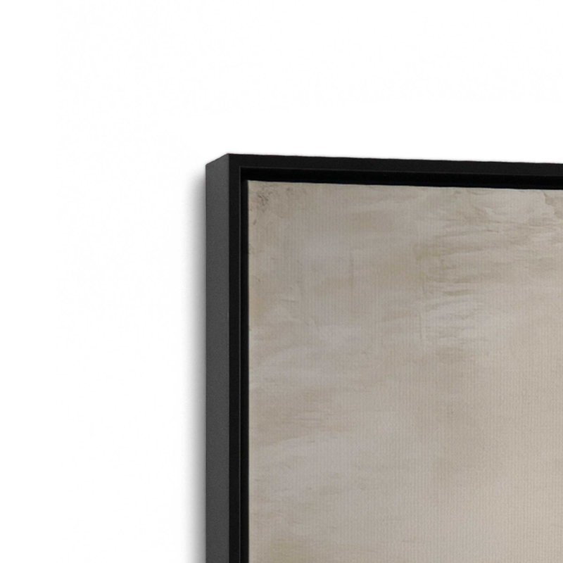 «Russet Mist Déroulant», reproduction sur toile roulée, Cadre flottant, H 36,75 po x l 24,75 po x P 1,75 po, Noir satiné