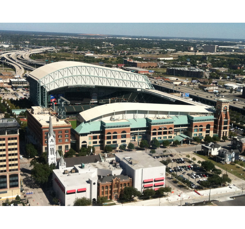Minute Maid Park, 18" H x 24" W