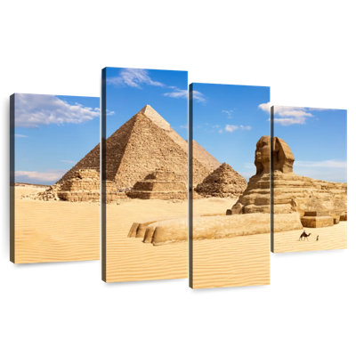 Adella Sphinx And Great Pyramid Of Giza