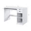  Bureau 2 tiroirs - Blanc