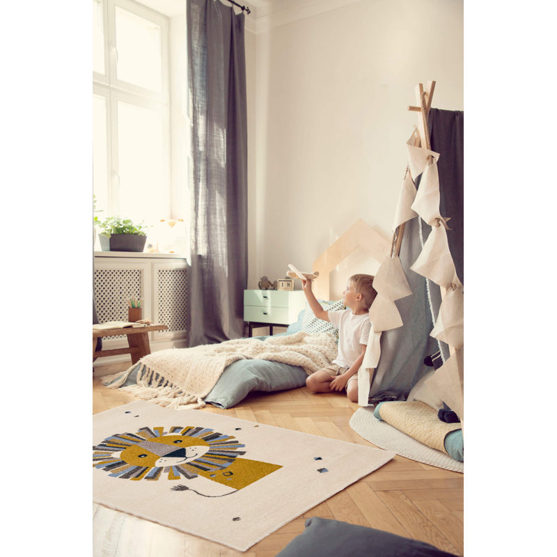 Geometric Hand Woven Area Rug, Rectangle 120 x 170cm