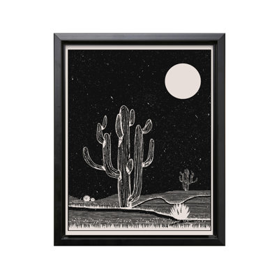 Cactus et lune