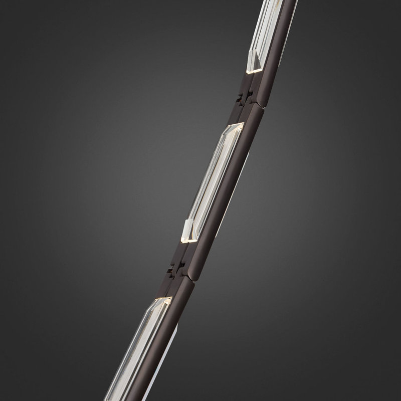 Catena 118 Chandelier, Bronze, Surface, 2700 Kelvins
