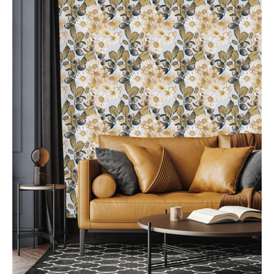 Peel & Stick Floral Wall Mural