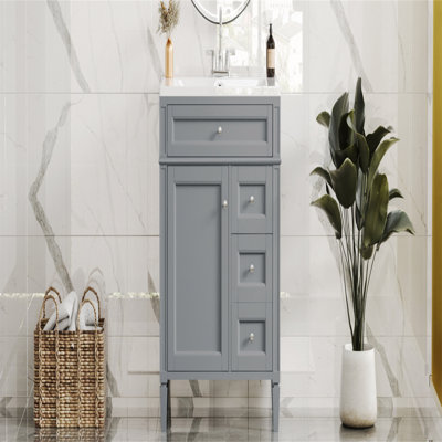 Meuble-lavabo de 30 po avec lavabo supérieur
