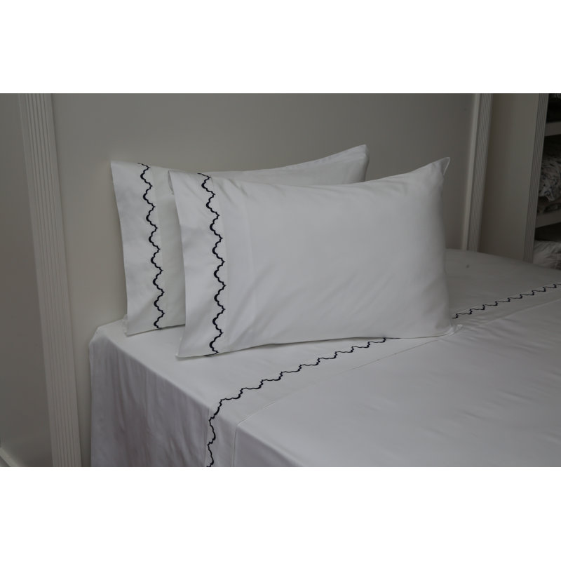 100% Cotton Sheet Set, King Sheet Set, Navy