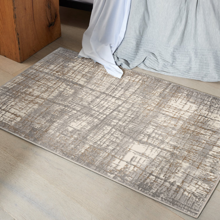 CK950-IVGRY Abstract Indoor Rug