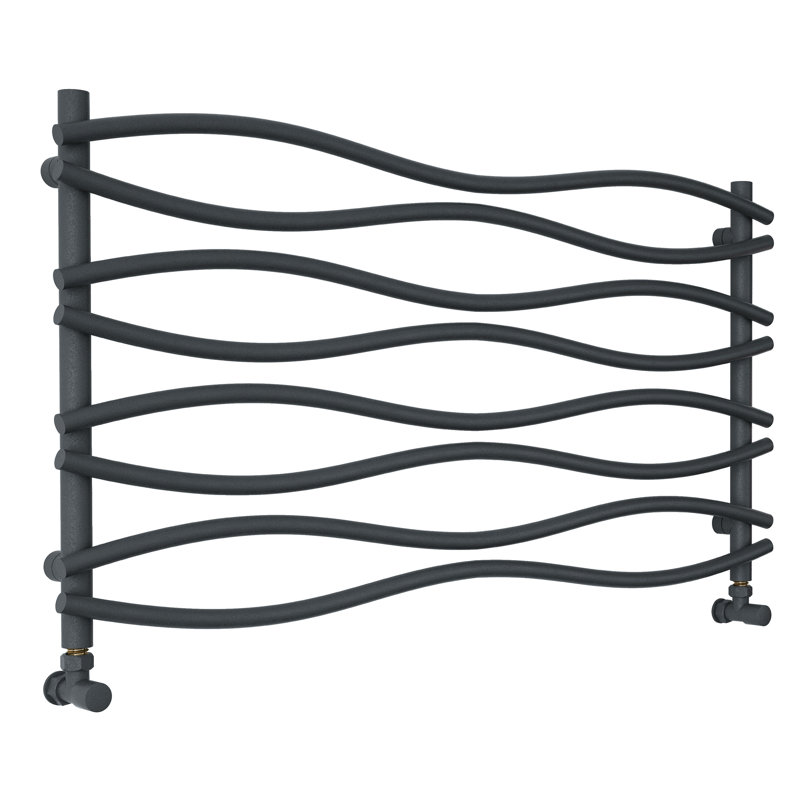 Henn Designer Towel Rail Heated Towel Rails, Anthracite
