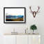Lake Tekapo in New Zealand in Abstract - Picture Frame Graphic Art Print-55777625-55777630