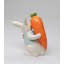 Easter Bunny Holding The Carrot Salt And Pepper Shaker Set