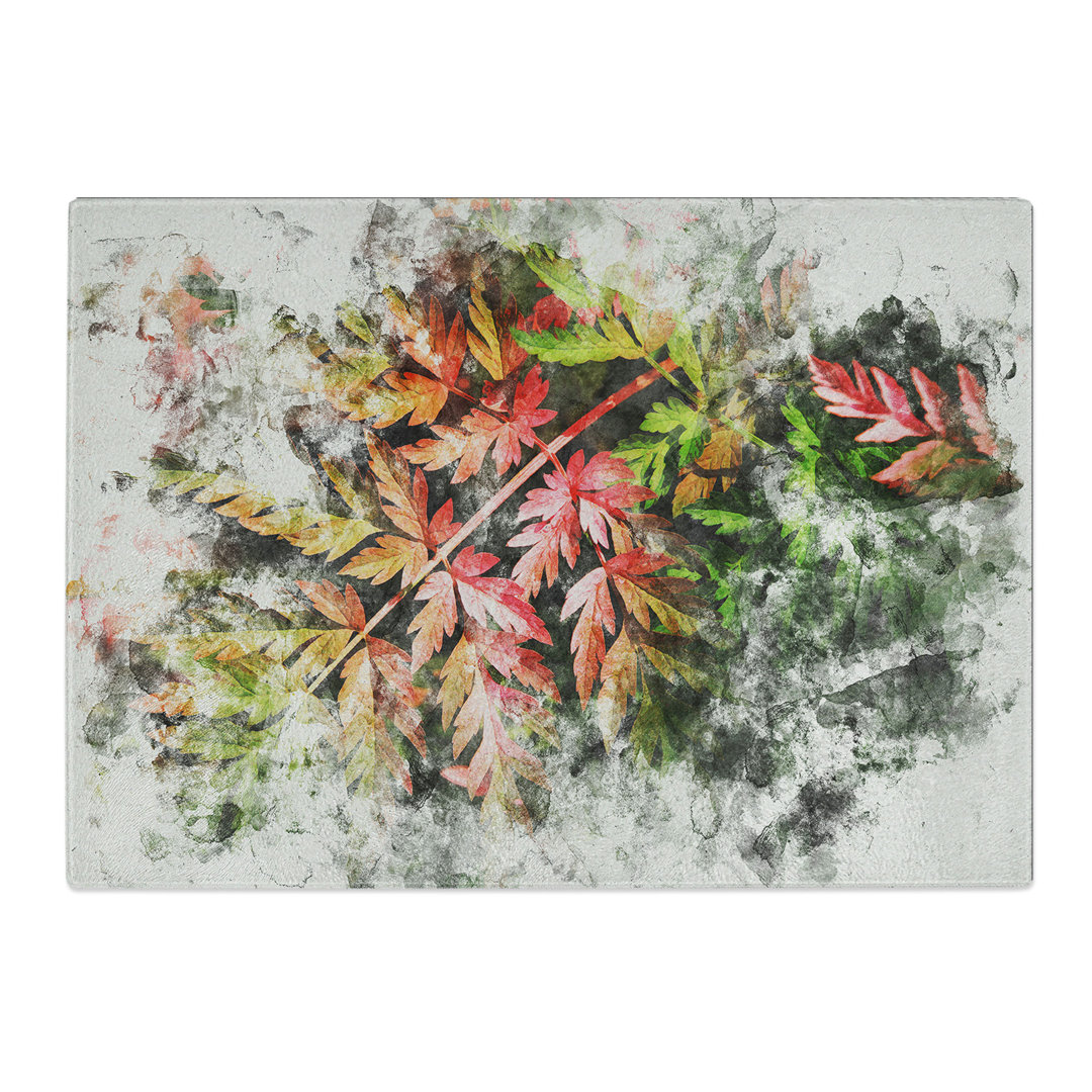 Fern Leaves Vol.2 Watercolour Chopping Board