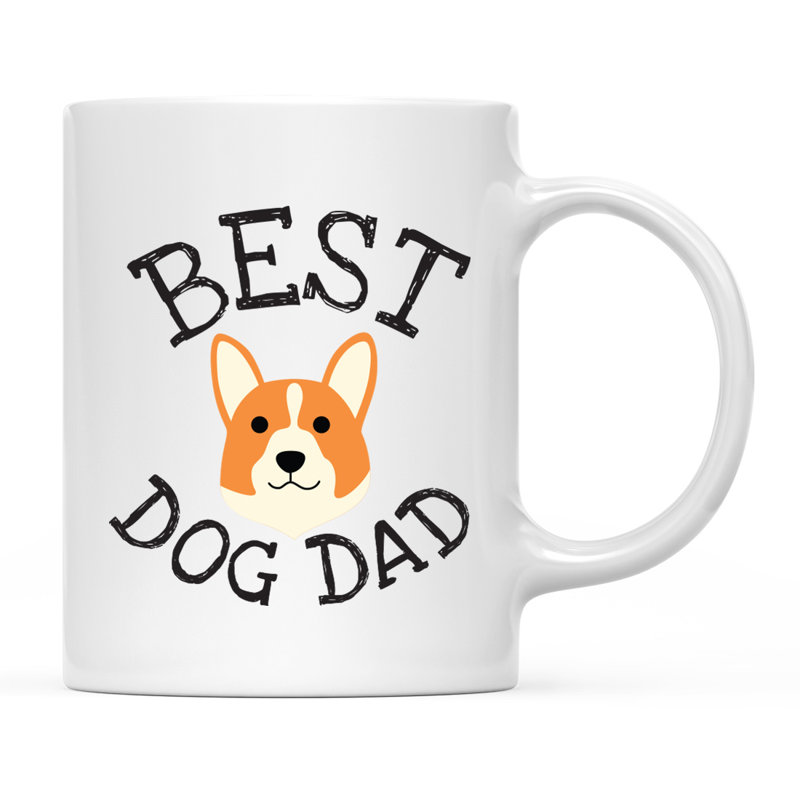 Tasse à café Best Dog Dad, Corgi
