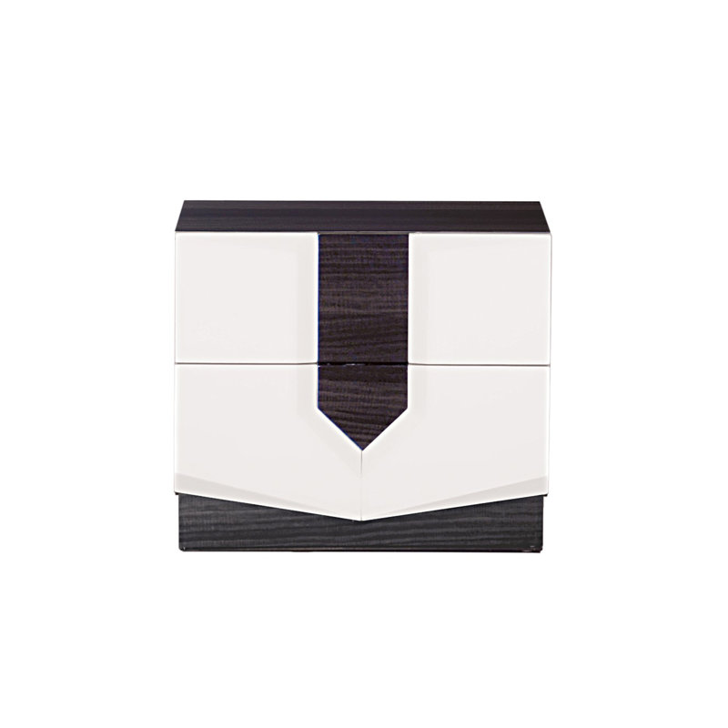 Table de chevet VIOS ZEBRA WHITE HG