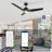 3 - Blade LED Smart Ceiling Fan with Light-91062340-101830622
