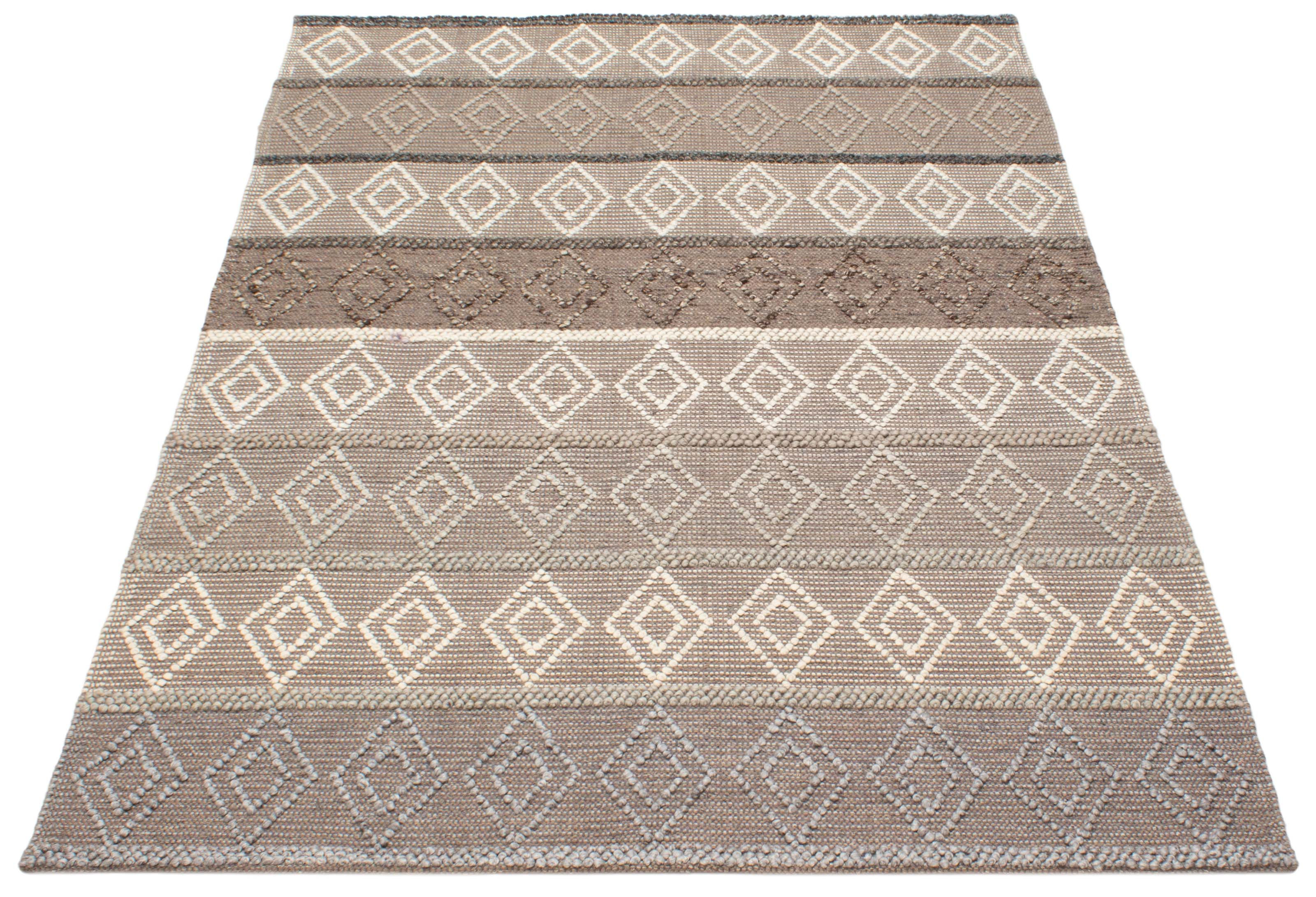 ECARPETGALLERY Sienna Brown Rug 6'1