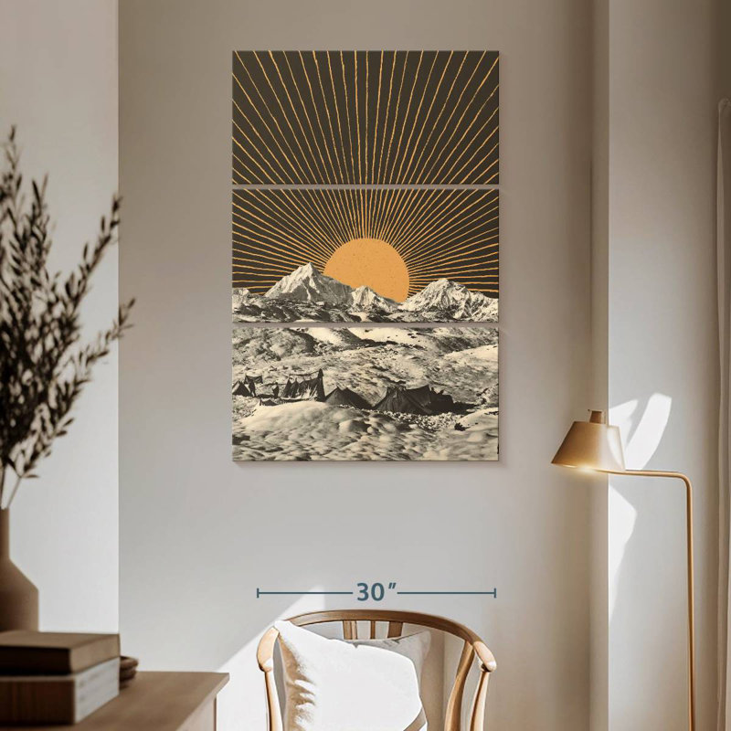 Oberle Mountainscape V, 65" H x 42" W