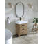 Meuble-lavabo simple 24 po avec lavabo en céramique Maxbano-144980356