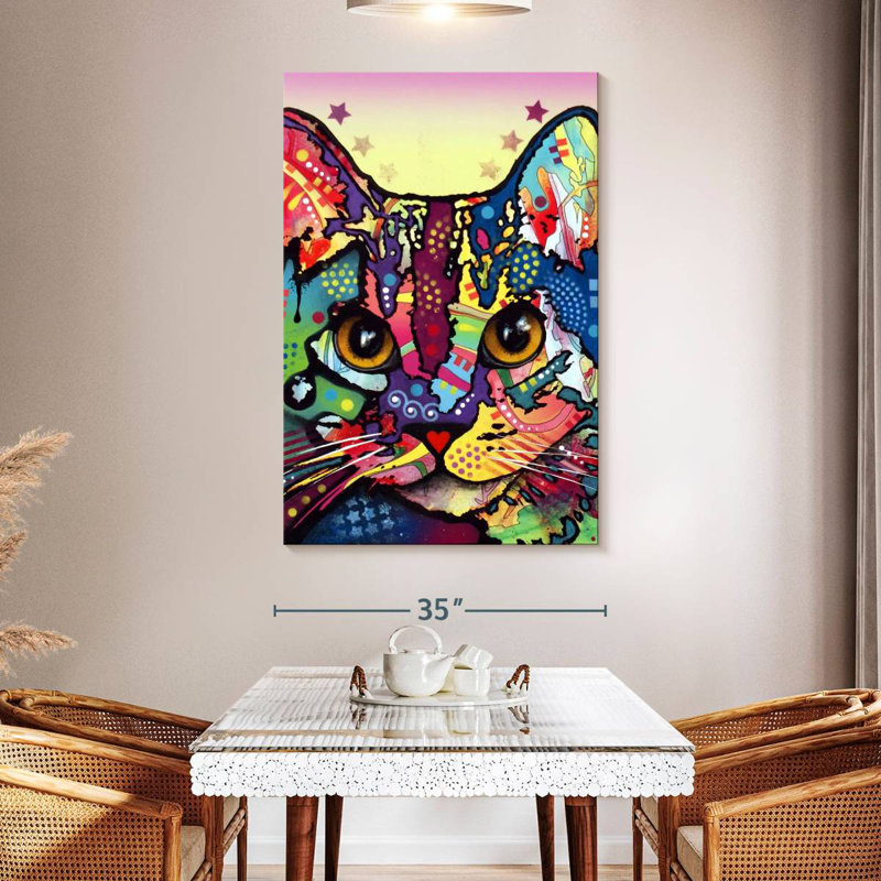 Brampt Maya Cat, 51" H x 34" W