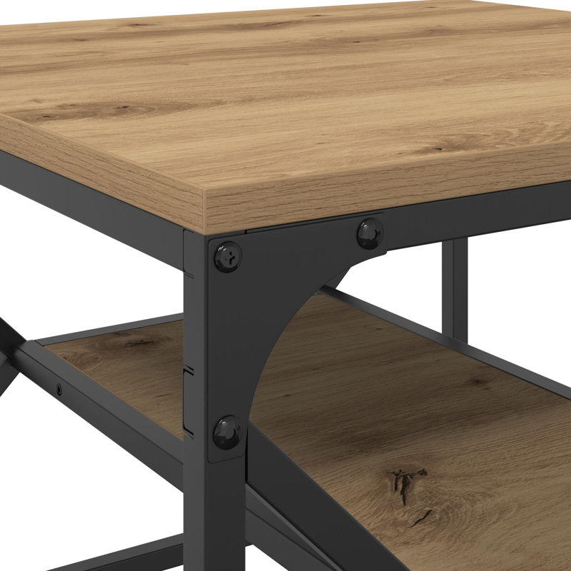 Coffee Table with Storage, Artisan Oak