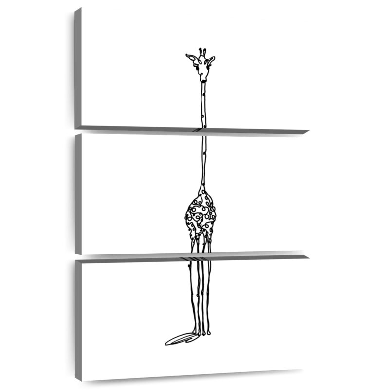 Brampt Slender Giraffe, 38" H x 24" W