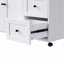 Îlot de cuisine 74,8 po avec table de salle à manger extensible-1869927926