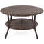 Rattan Round Outdoor Coffee Table - 82 cm W 82 cm D