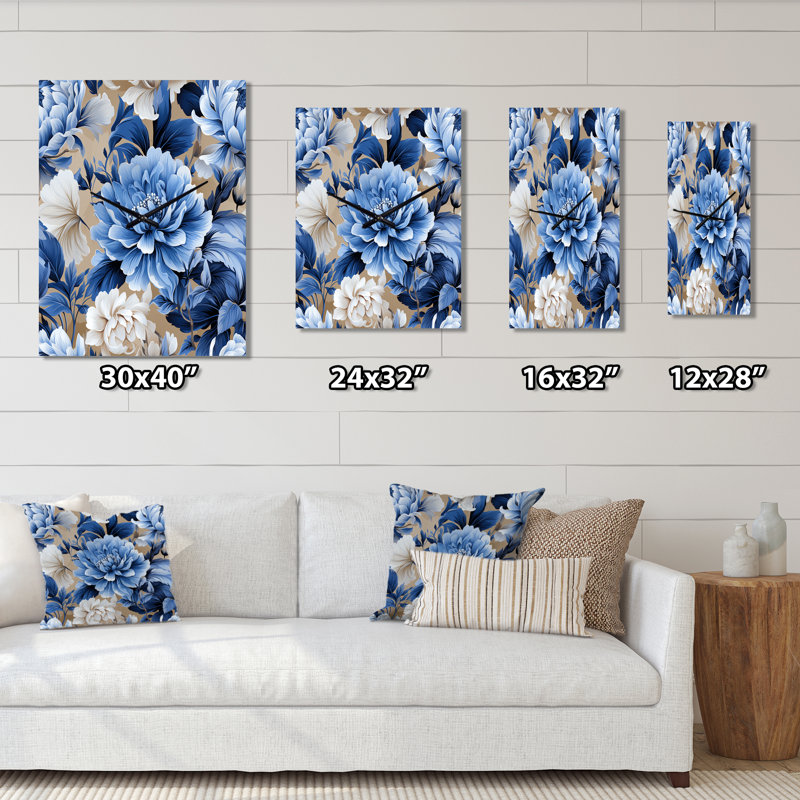 Jashanpreet - Horloges murales florales, Moyen