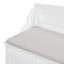 Banc à chaussures, banc de rangement pour chaussures rétro avec dispositifs de fermeture en douceur, coffre de rangement avec rangement caché et coussin pour l'entrée, le couloir, le salon-424861619