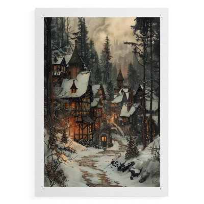 Christmas Holiday DC DCXII - Impression sur toile seulement - NON-CADRE