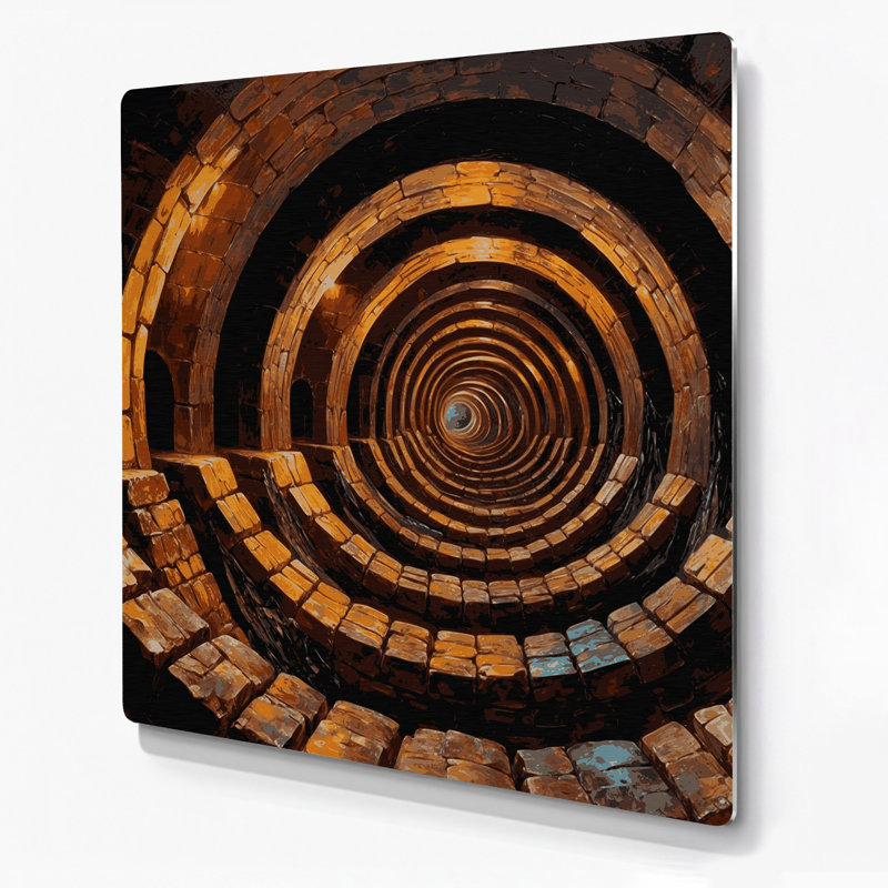 Art mural noir Sci Fi, H 384 po x l 384 po x P 0,05 po