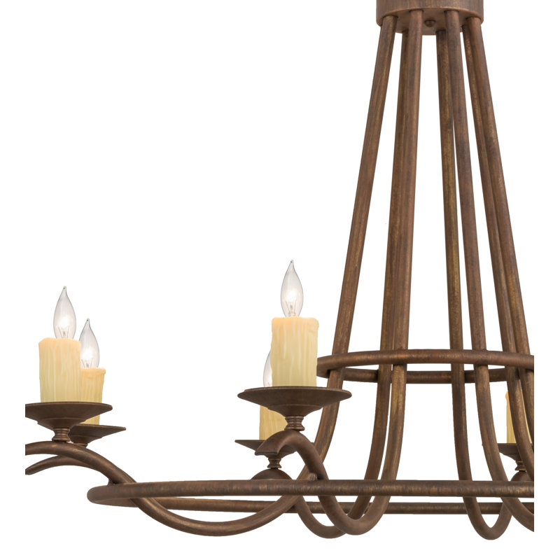 Partlow 8 - Light Chandelier
