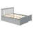 Boling Solid Wood Platform Bed with Trundle by Harriet Bee-879738909-810749528