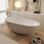 66.93“Free Standing Tub,Solid Surface Soaking Bathtub