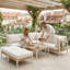 Ensemble de canapé modulaire d'extérieur 8 pièces Positano, ensemble de patio configurable avec repose-pieds, table d'appoint et coussins résistants aux intempéries-2084708853