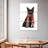 Brampt Black Cat Red Scarf-117579773