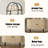 70.63" Tall Etagere Arched Bookcase With Cabinet-537332333
