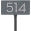Floating 1-Line Lawn Address Sign-1599625648-1599625405