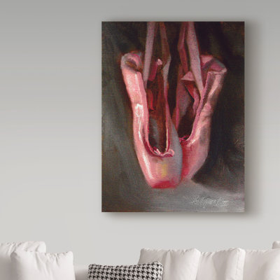 «Ballet Slipper 2» par Galan, reproduction d'art sur toile tendue