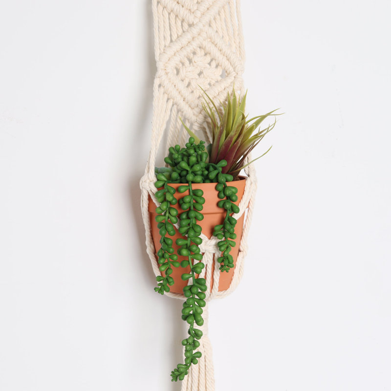 Pot de fleurs suspendu