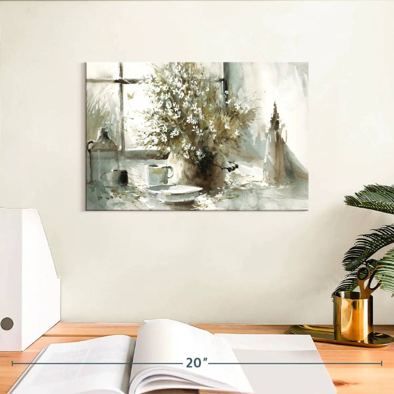Harnek Daisy Still Life, H 8 po x l 12 po