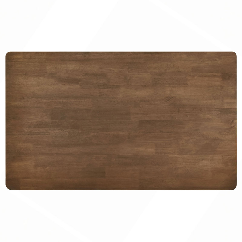 Ensemble de salle à manger 5 pièces Svenstra, 30" H x 59" W x 30" D, Natural Walnut, Natural Walnut, Noyer naturel