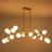 Kaynen 18 - Light Dimmable Sputnik Linear Chandelier-119603081