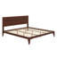 Lit plateforme en bois de bambou-1258200353