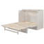 Lit double brossé blanc avec de grands tiroirs et prises de courant. Profitez au maximum de votre espace. Support de poids de 450 lb Devant classique. Rangement pratique. Chargement facile. Matelas non inclus. Assemblage requis-1429341523-1429341522