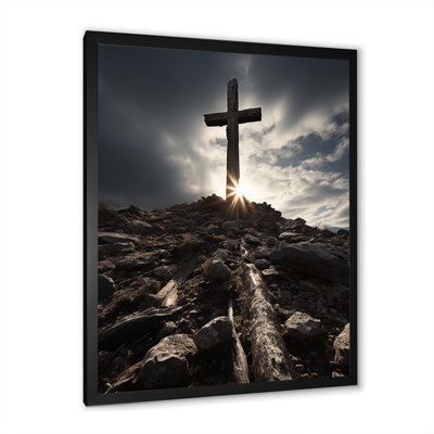 " Religious Cross Celestial Hope "
