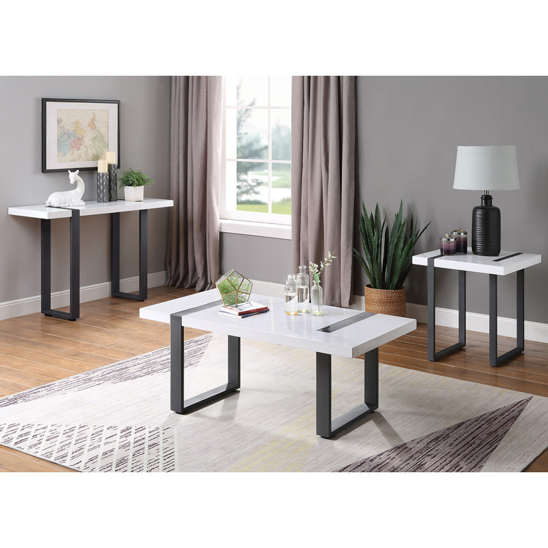 Ensemble de tables basses 3 pièces Atreau
