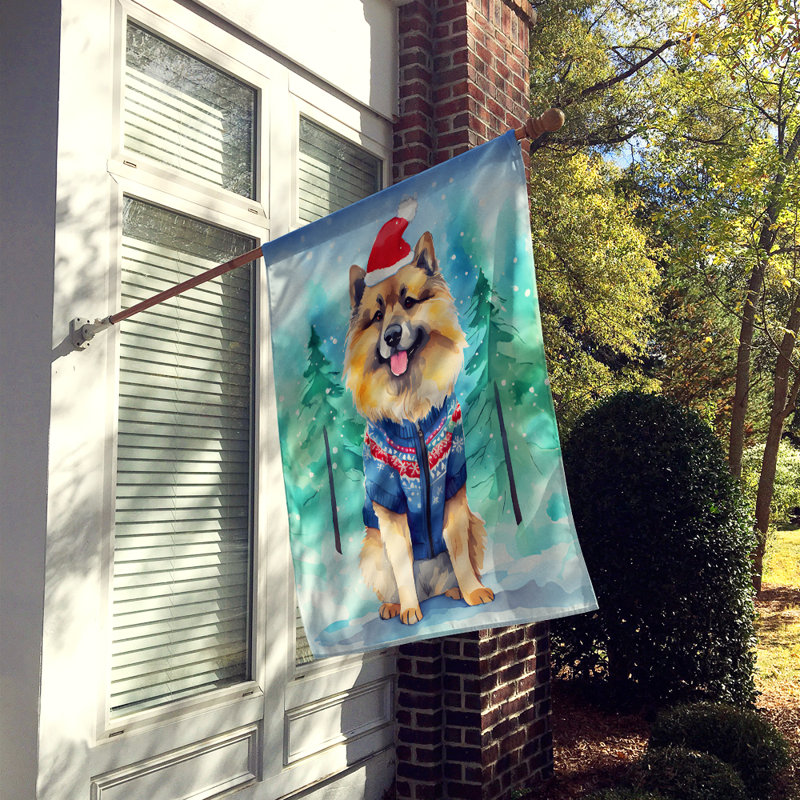 Double Sided Polyester Christmas, 40'' H x 28'' W