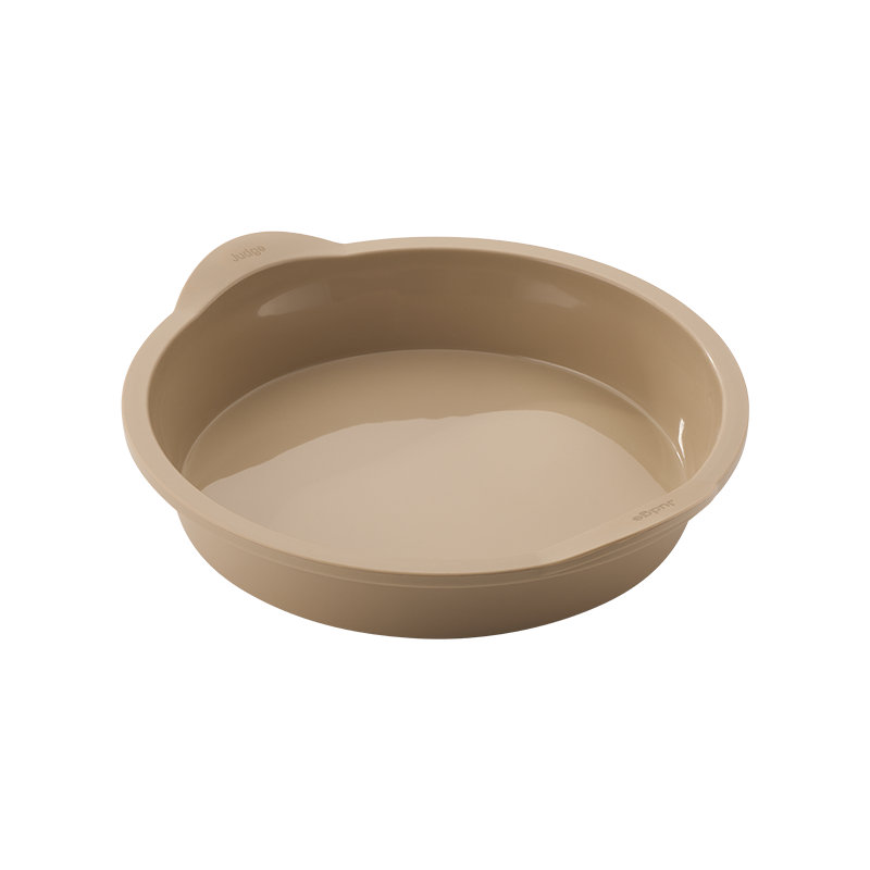 Judge Silicone, 9"23cm Round Cake Tin, Berry, Hazelnut